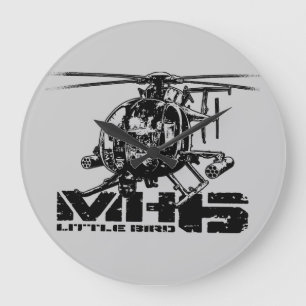 MH-6 Little Bird Wall Clock