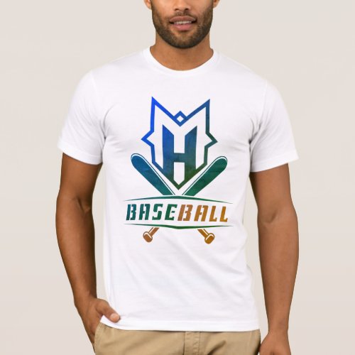 MH Baseball American Flag T_Shirt