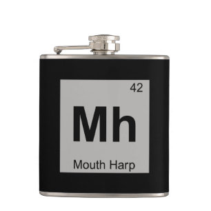 Mh - Mouth Harp Music Chemistry Periodic Table Flask