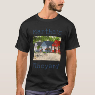 Mhas Vineyard Beach House Vacation Cape Cod Cottag T-Shirt