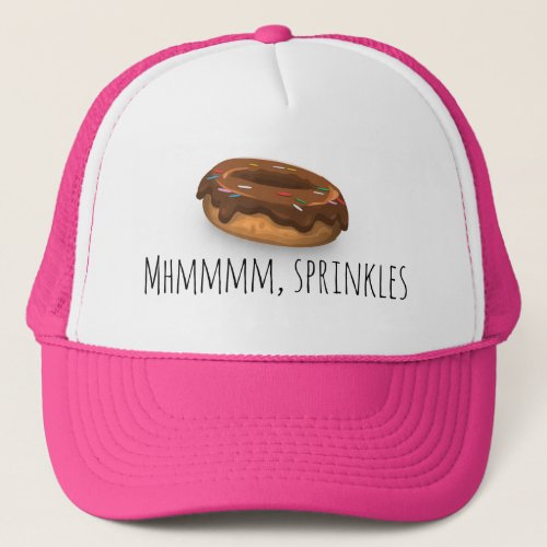 Mhmmm Sprinkles doughnut donut hat