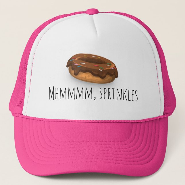 Mhmmm, Sprinkles, doughnut donut hat (Front)