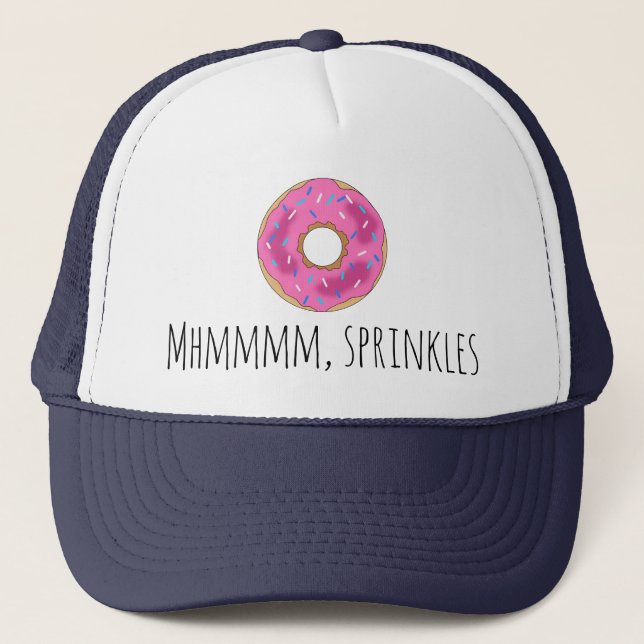 Mhmmm, Sprinkles, doughnut donut hat #2 (Front)