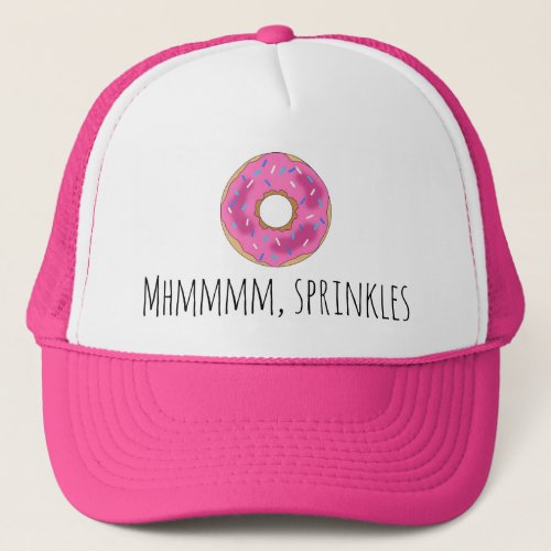 Mhmmm Sprinkles doughnut donut hat 3