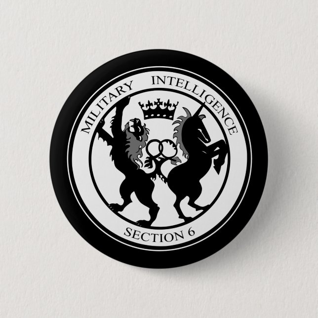 MI6 Logo Button (Front)