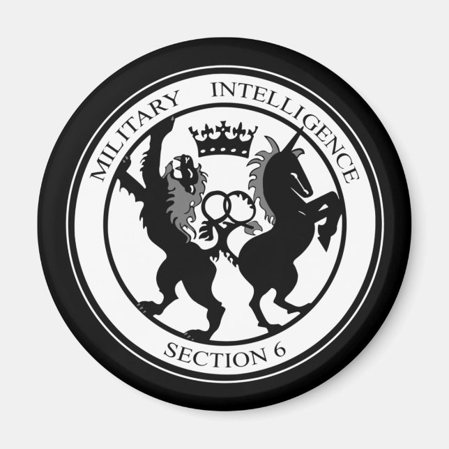 MI6 Logo Magnet (Front)