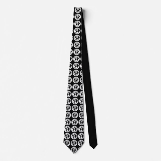 MI6 Logo Neck Tie (Front)