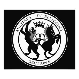 MI6 Logo Photo Print