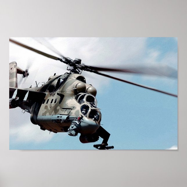 MI-24 Hind Poster (Front)