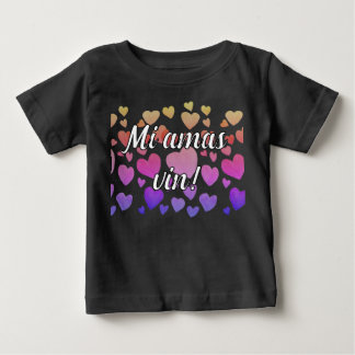 Mi amas vin! (Customizable) Baby T-Shirt