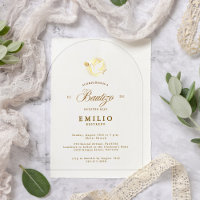 Mi Bautizo Gold Dove Spanish Baptism