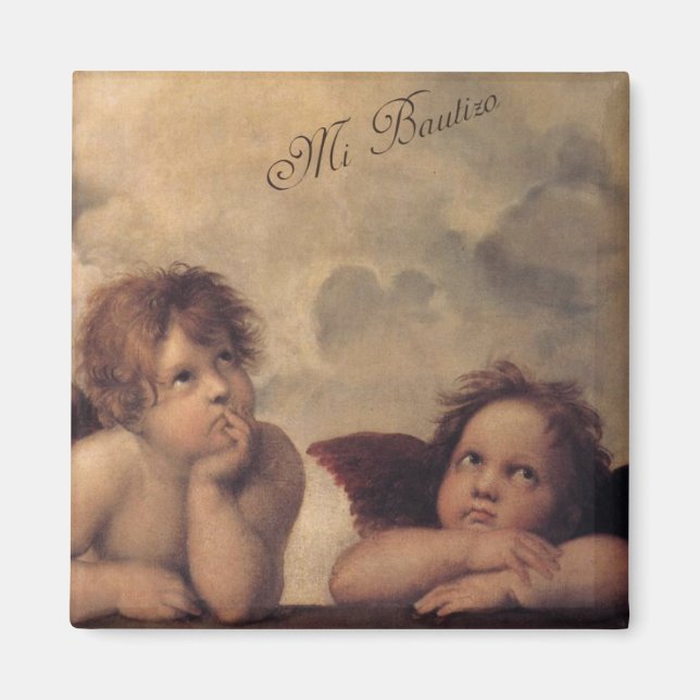 Mi bautizo magnet (Front)