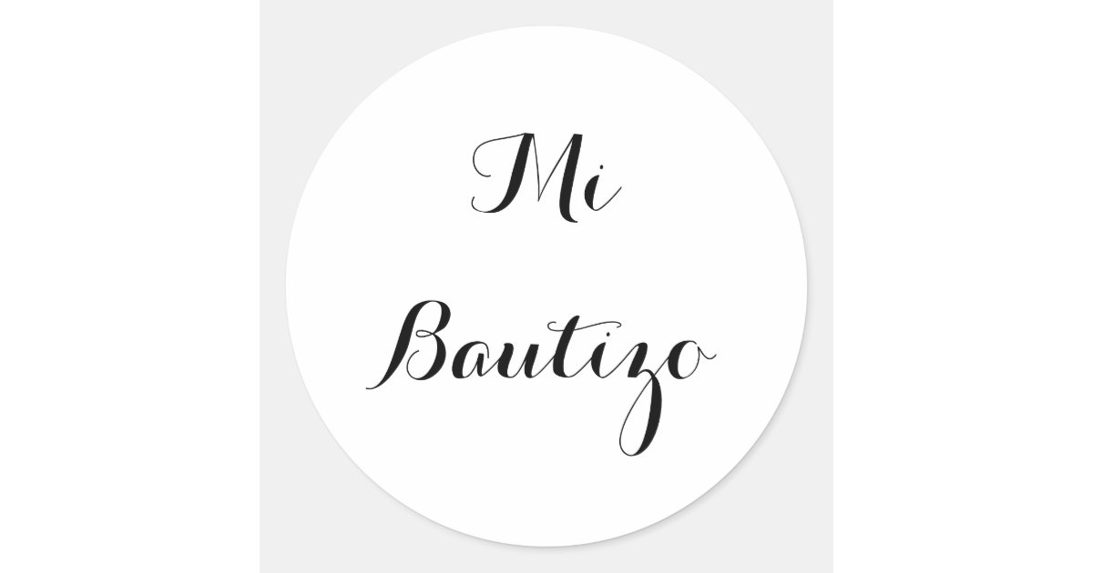 MI Bautizo Logo Printable