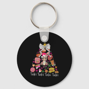 Mi Burrito Sabanero Mexican Christmas Donkey Spani Keychain