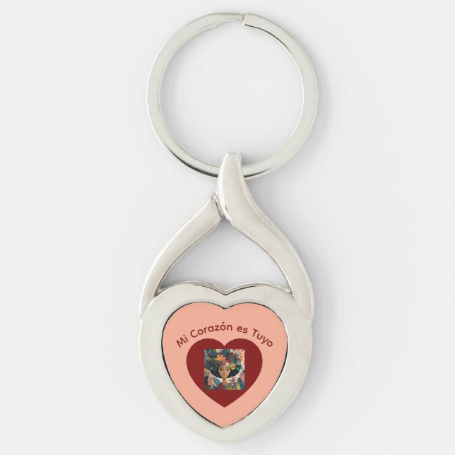 Mi Corazón es Tuyo  Keychain (Front)