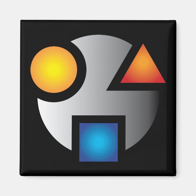 MI cryptic logo magnet new version (Front)