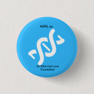 Mi IDEA HaS Love Foundation Blue Pin