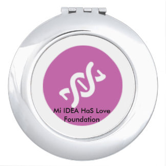 Mi IDEA HaS Love Foundation Pink Mirror