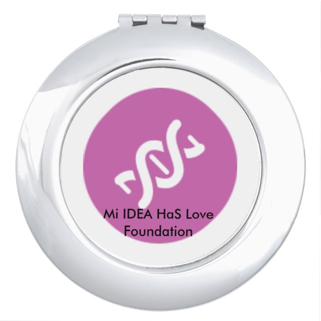 Mi IDEA HaS Love Foundation Pink Mirror (Front)