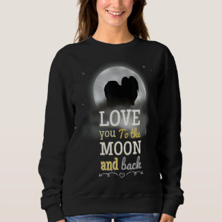 Mi Ki Dog Love To The Moon Sweatshirt