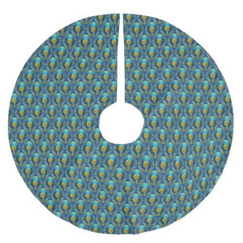 MI Military Intelligence Brushed Polyester Tree Skirt