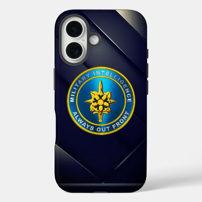 MI Military Intelligence  Case-Mate iPhone Case (Back)
