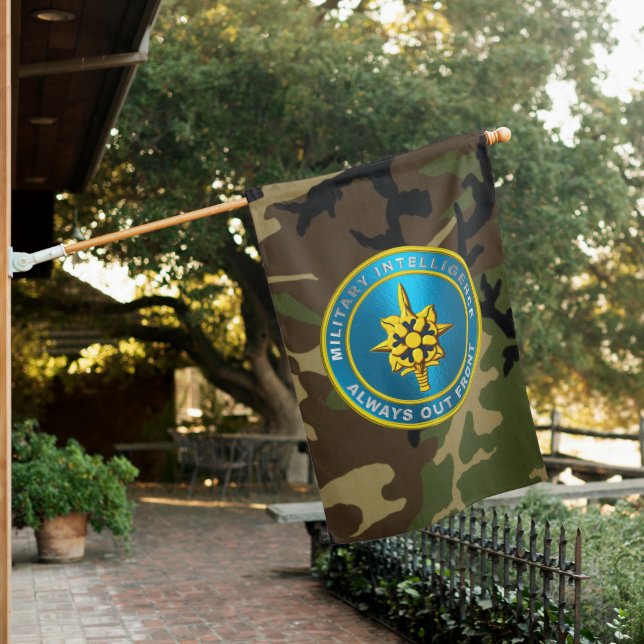 MI Military Intelligence  House Flag (In SItu)