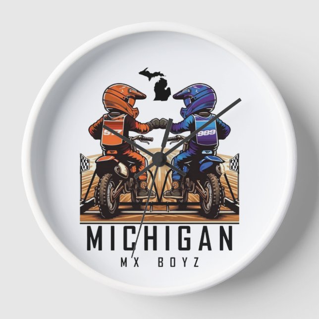 Mi Mx Boyz wall clock (Front)