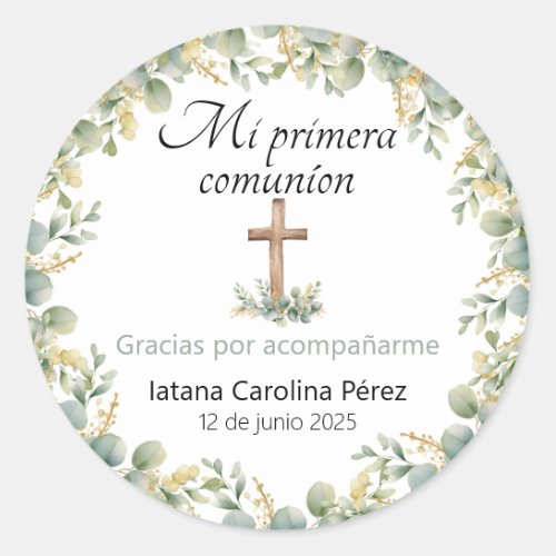 Mi Primera Comunion Stickers _ First Communion