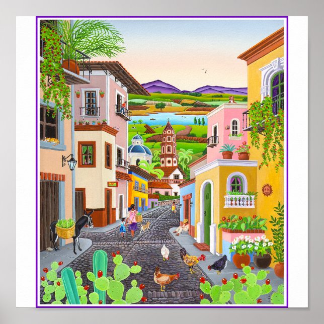 Mi Pueblito poster (Front)