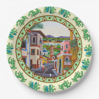 Mi Pueblo Paper Plates