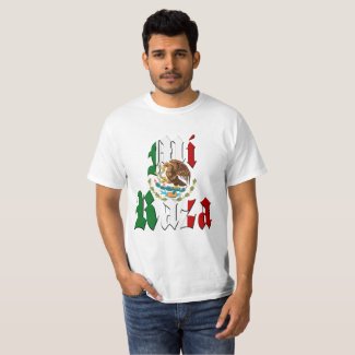 MI RAZA Mexican Flag T-Shirt