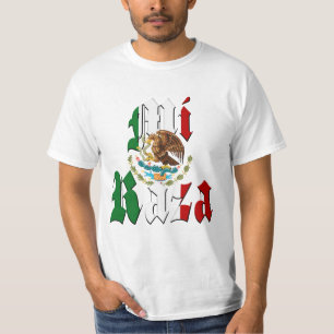 MI RAZA Mexican Flag T-Shirt