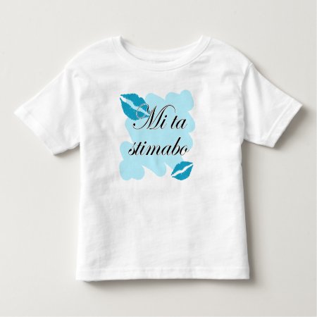 Mi Ta Stimabo - Papiamento I Love You Toddler T-shirt
