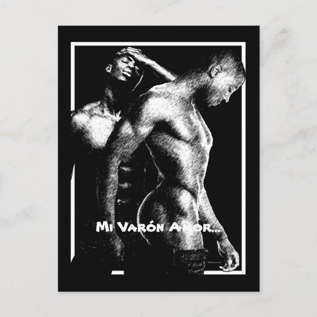 Mi Varón Amor.. Postcard (Front)