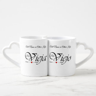 Mi Viejo y Mi Vieja - My Old Man - My Old Lady  Coffee Mug Set