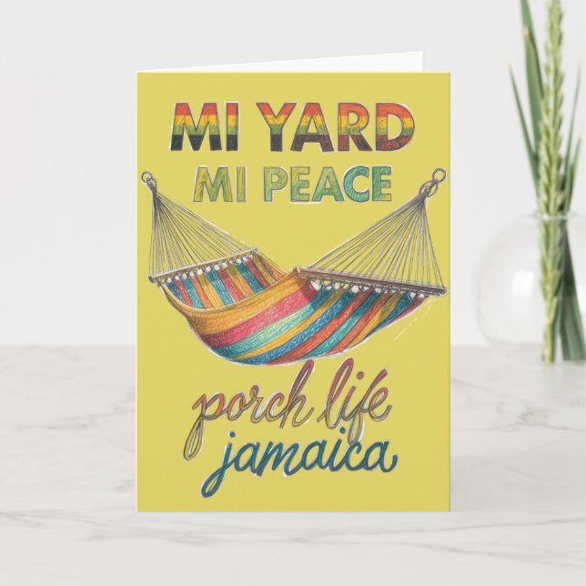 MI YARD MI peace Card (Front)