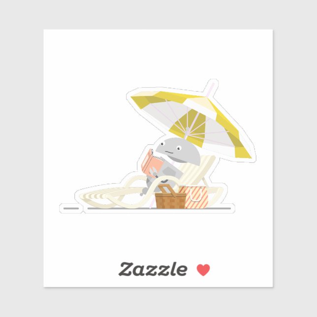 Mia beach sticker (Sheet)