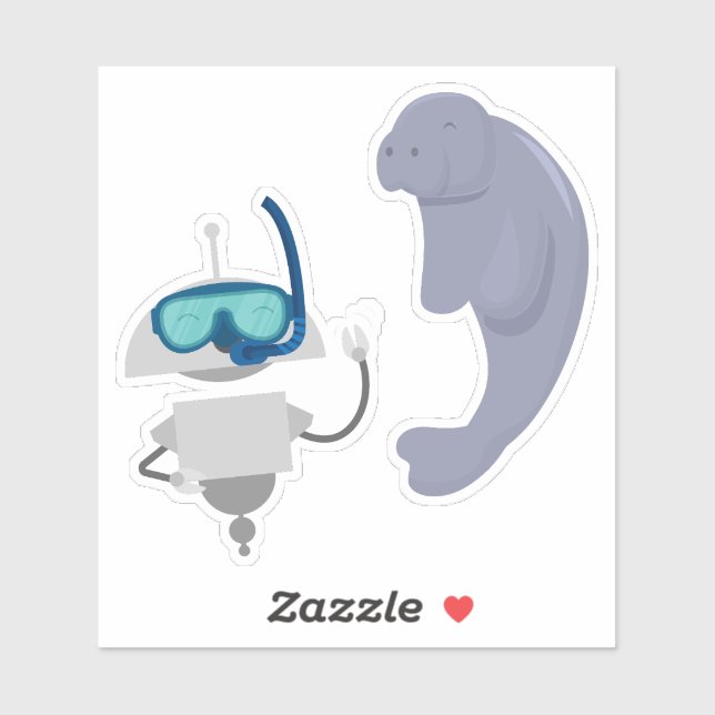 Mia diver 2 sticker (Sheet)