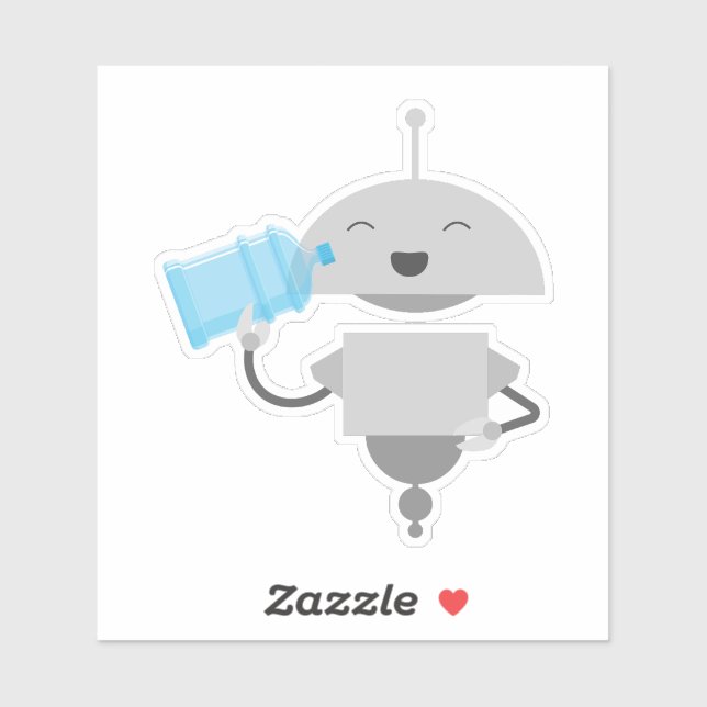 Mia drinking 2 sticker (Sheet)