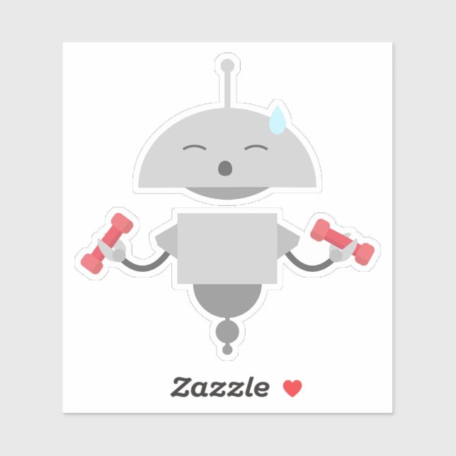 Mia exercising sticker (Sheet)