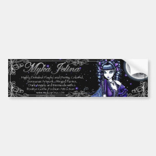 "Mia" Fairy Logo Bumper Sticker