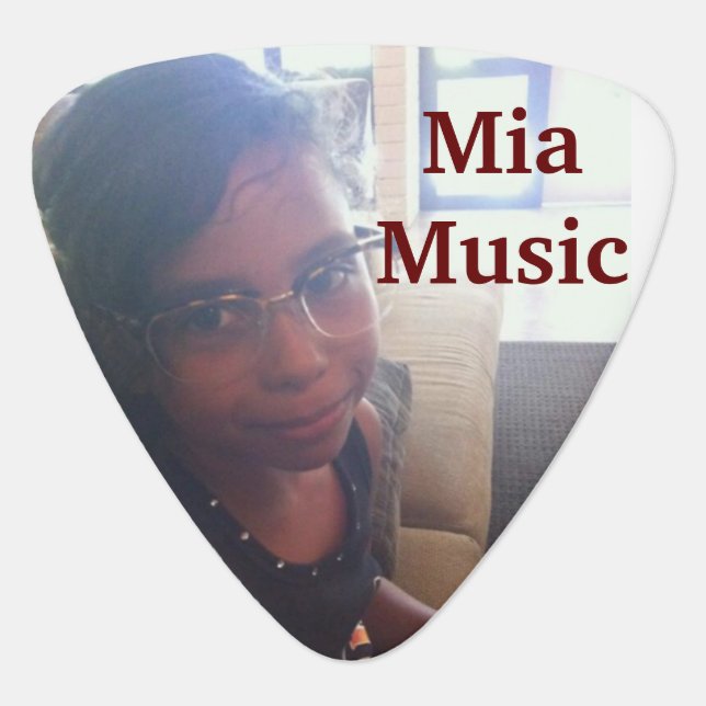 Mia Music Guitar Pick (Front)