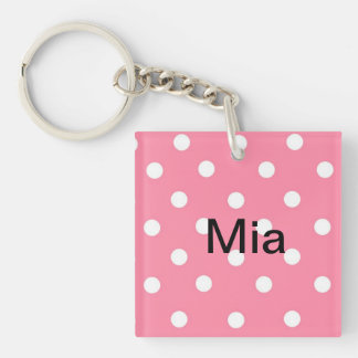 Mia Name Key Chain