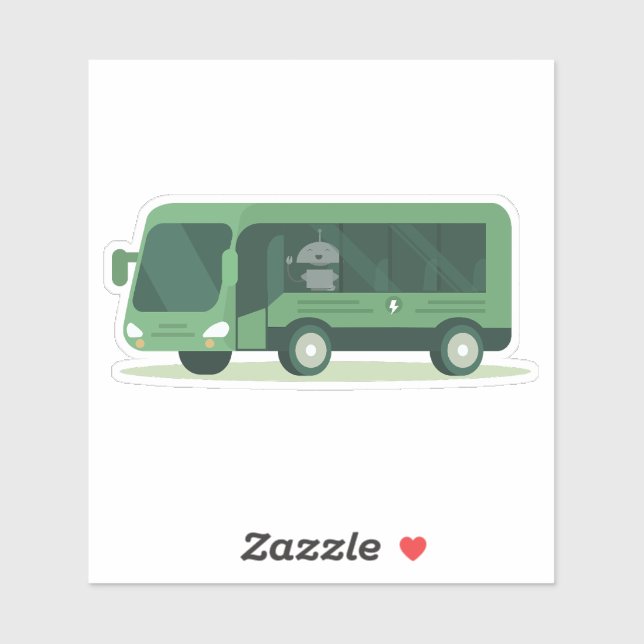 Mia on bus sticker (Sheet)