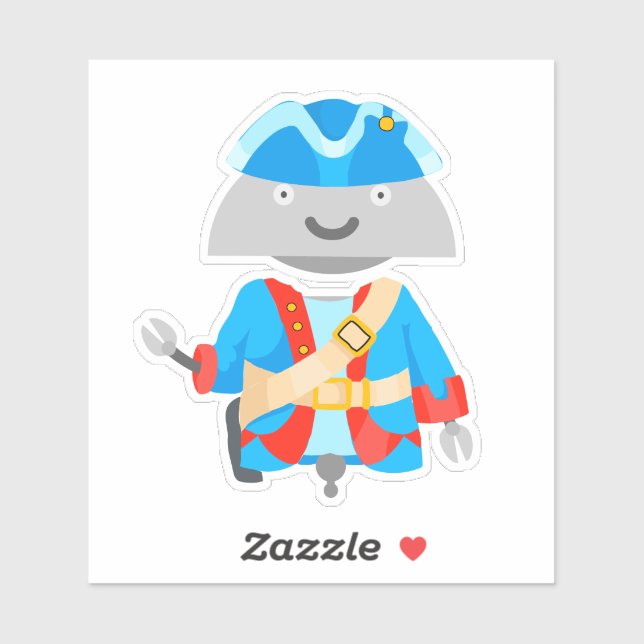 Mia pirate 2 sticker (Sheet)