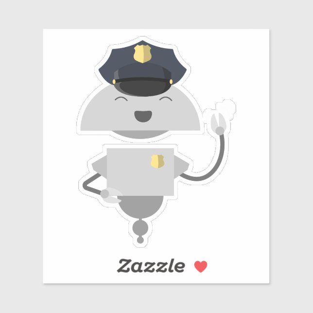 Mia police officer sticker (Sheet)