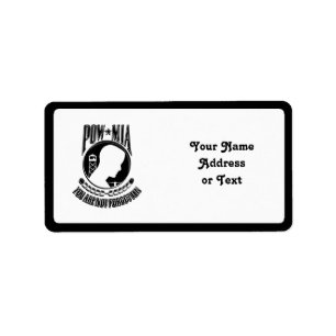 MIA / POW ~ You Are Not Forgotten Label