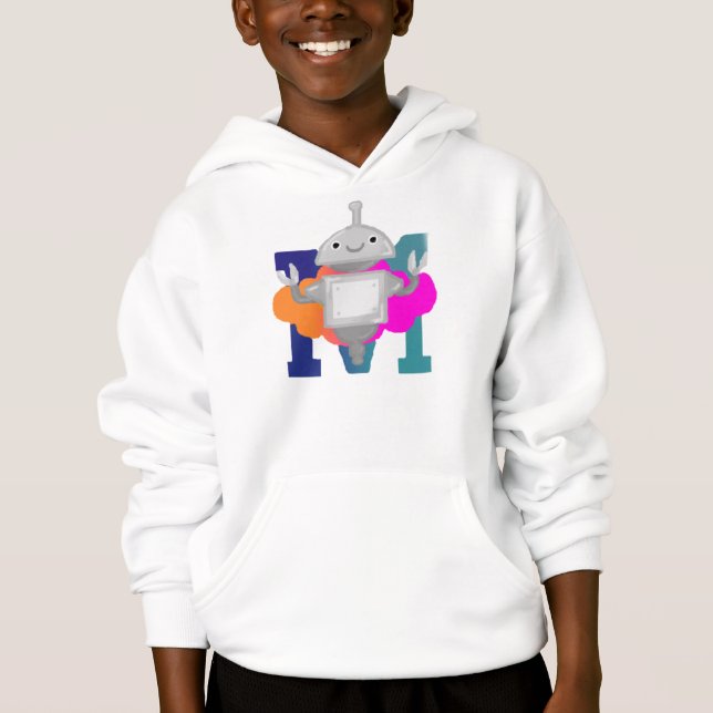 Mia Robot Sweatshirt- 2022 Design Contest Winner H Hoodie (Front)