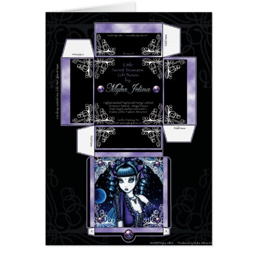 "Mia" Secret Treasure Box Cards (Front)